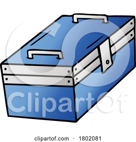 Cartoon Clipart Tool Box by lineartestpilot