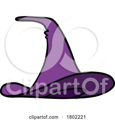 Cartoon Clipart Witch Hat by lineartestpilot