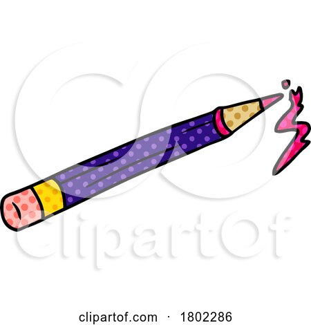 Cartoon Clipart Colored Pencil by lineartestpilot