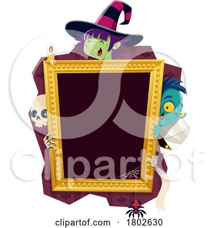 Halloween Frame by Vector Tradition SM