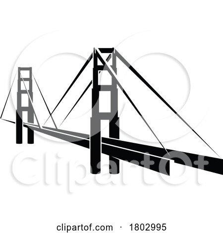 Black and White Bridge by Vector Tradition SM