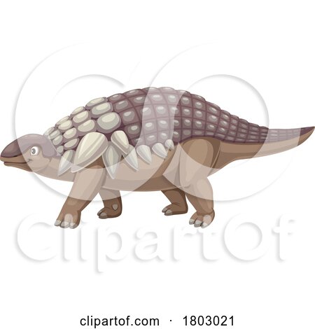 Panoplosaurus Dinosaur by Vector Tradition SM