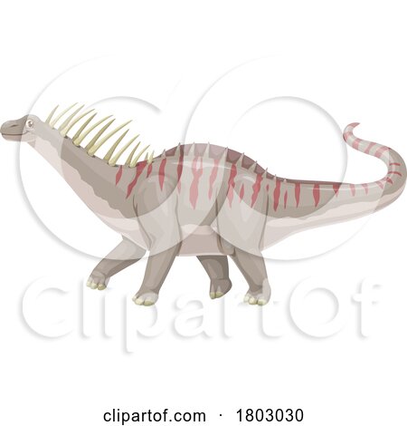 Amargasaurus Dinosaur by Vector Tradition SM