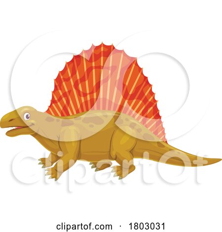Dimetrodon Dinosaur by Vector Tradition SM