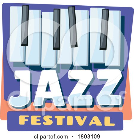 Keyboard Jazz Festival Design by Vector Tradition SM