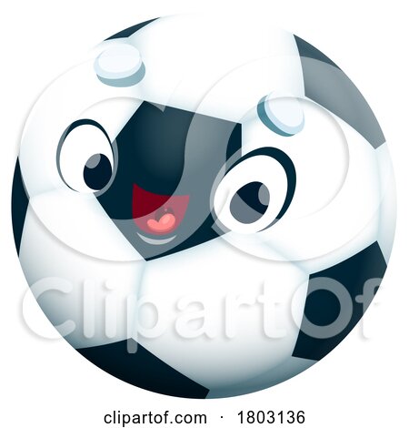 Soccer Ball Character by Vector Tradition SM