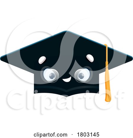 Graduation Cap Character by Vector Tradition SM