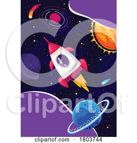 Outer Space Background by Vector Tradition SM