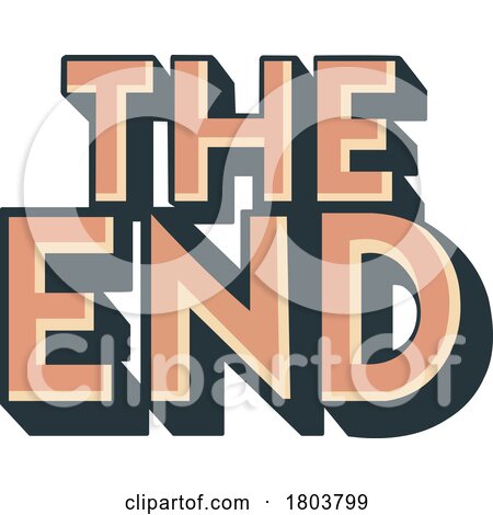 The End Text Design by yayayoyo