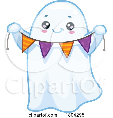 Halloween Party Ghost by Vector Tradition SM