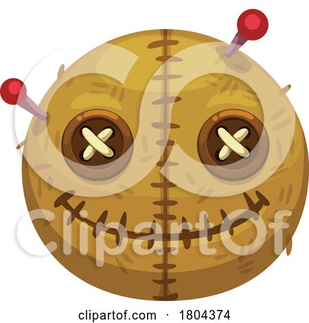 Halloween Voo Doo Doll Emoji by Vector Tradition SM