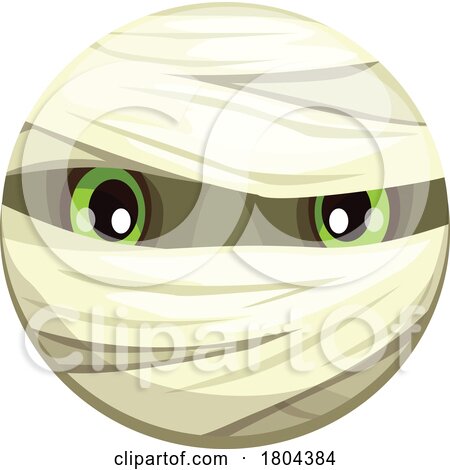 Halloween Mummy Emoji by Vector Tradition SM