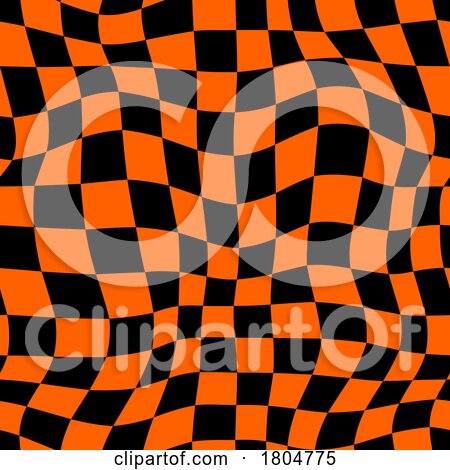 Checkered Halloween Background by Vector Tradition SM