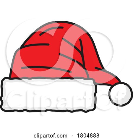 Christmas Santa Hat by Vector Tradition SM