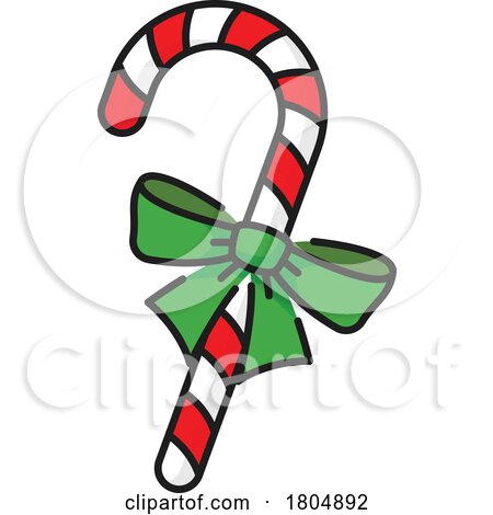 Christmas Candy Cane by Vector Tradition SM