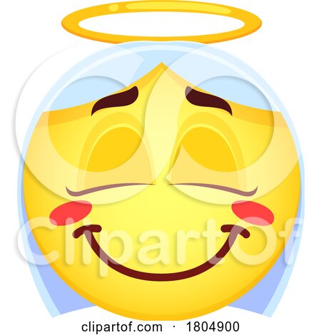 Angel Emoji by Vector Tradition SM