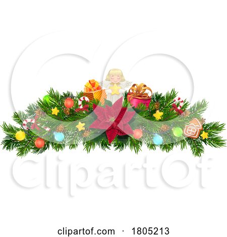 Christmas Garland by Vector Tradition SM