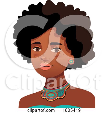 Beautiful Black Woman by Vitmary Rodriguez