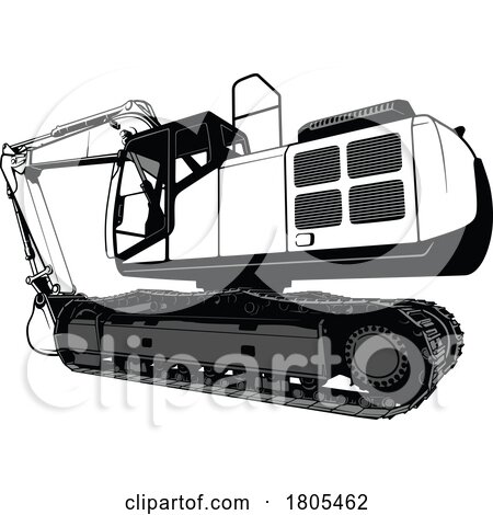 Digger Excavator Machine by dero