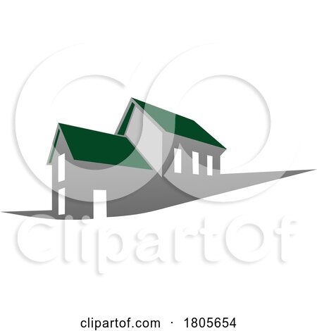 Real Estate Construction House Logo by Domenico Condello