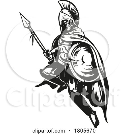 Gladiator Roman Warrior Character in Armor by Domenico Condello