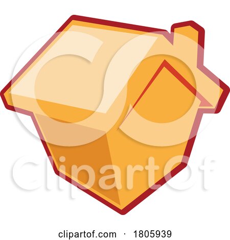 Orange House Real Estate Logo by Domenico Condello