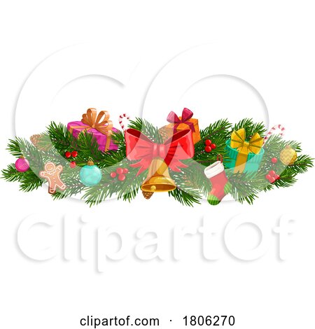 Christmas Border by Vector Tradition SM