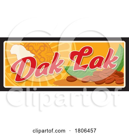 Travel Plate Design for Dak Lak by Vector Tradition SM