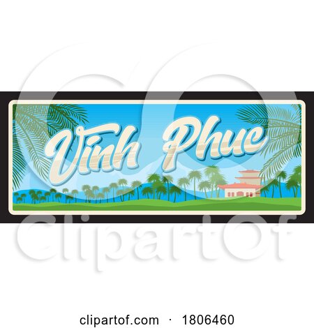 Travel Plate Design for Vinh Phuc by Vector Tradition SM