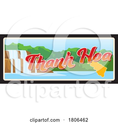 Travel Plate Design for Thank Hoa by Vector Tradition SM