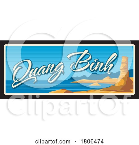 Travel Plate Design for Quang Binh by Vector Tradition SM