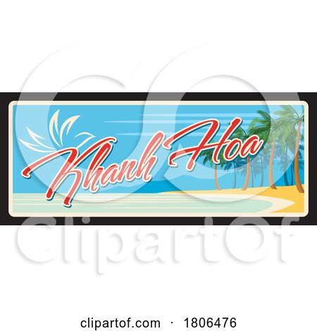 Travel Plate Design for Thanh Hoa by Vector Tradition SM