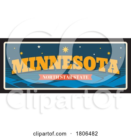 Travel Plate Design for Minnesota by Vector Tradition SM