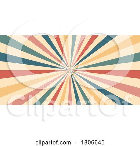 Carnival Rays Background by Vector Tradition SM