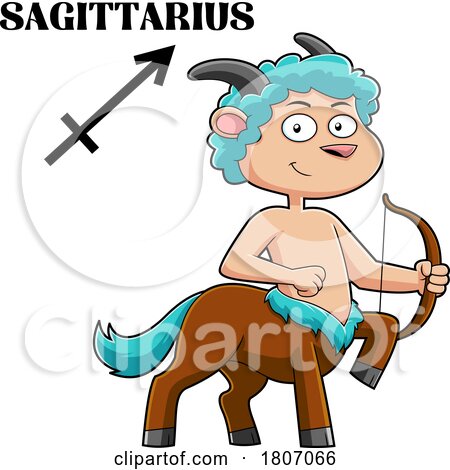 Cartoon Sagittarius Centaur by Hit Toon