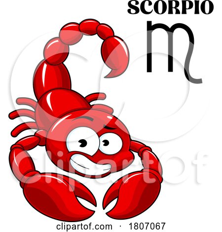 Cartoon Scorpio Scorpion by Hit Toon