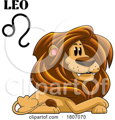 Cartoon Leo Lion by Hit Toon