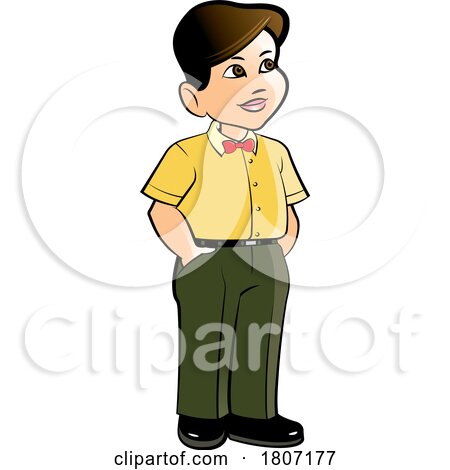 Boy in a Yellow Shirt by Lal Perera