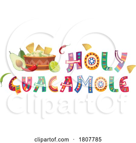 Holy Guacamole Design by Vector Tradition SM