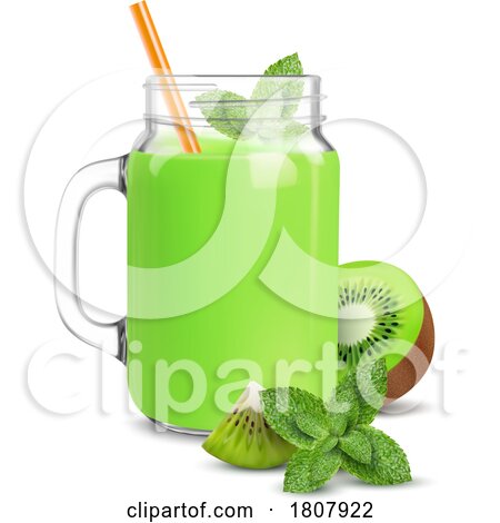 3d Green Smoothie by Vector Tradition SM