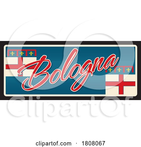 Travel Plate Design for Bologna by Vector Tradition SM