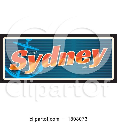 Travel Plate Design for Sydney by Vector Tradition SM