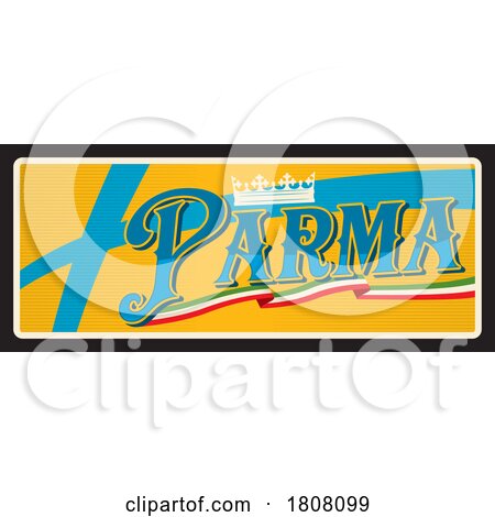 Travel Plate Design for Parma by Vector Tradition SM