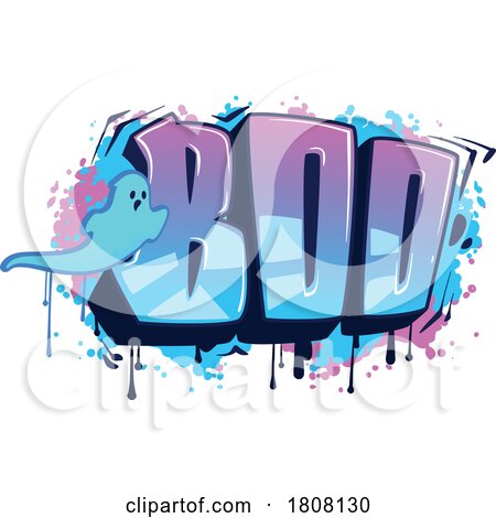 Boo Graffiti Design by Vector Tradition SM