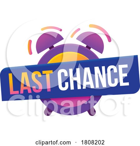 Last Chance Clock Design by Vector Tradition SM