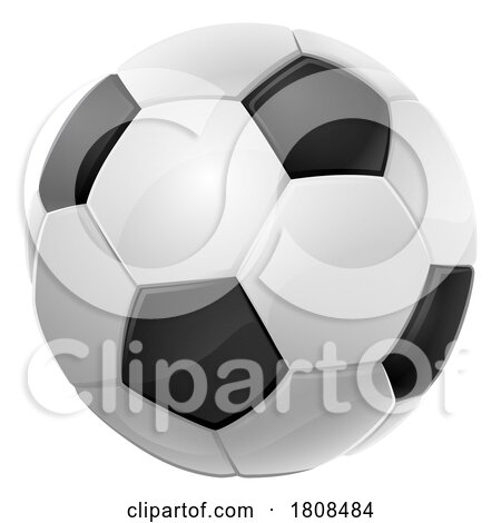 Soccer Football Ball Cartoon Sports Icon by AtStockIllustration