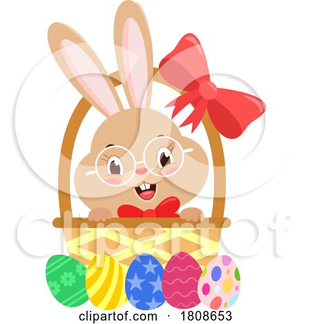Cartoon Easter Bunny Rabbit by Hit Toon