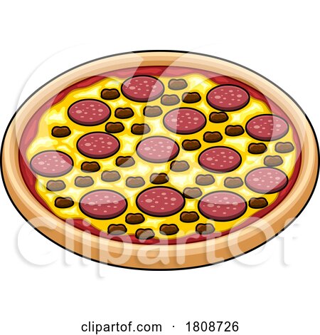 Cartoon Pizza by Hit Toon