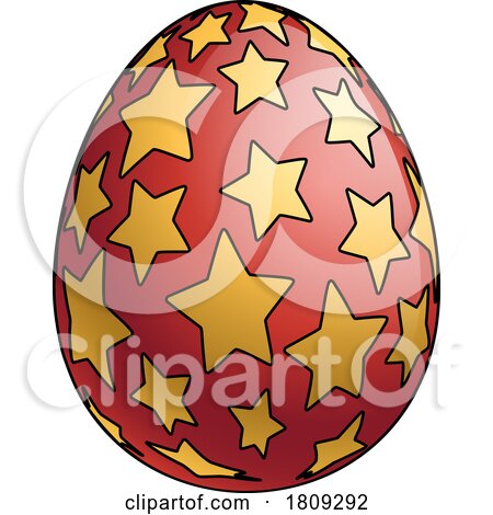 Star Easter Egg by AtStockIllustration