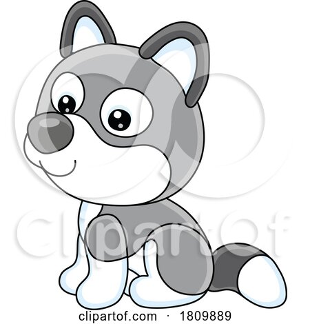 Licensed Clipart Cartoon Toy Dog by Alex Bannykh
